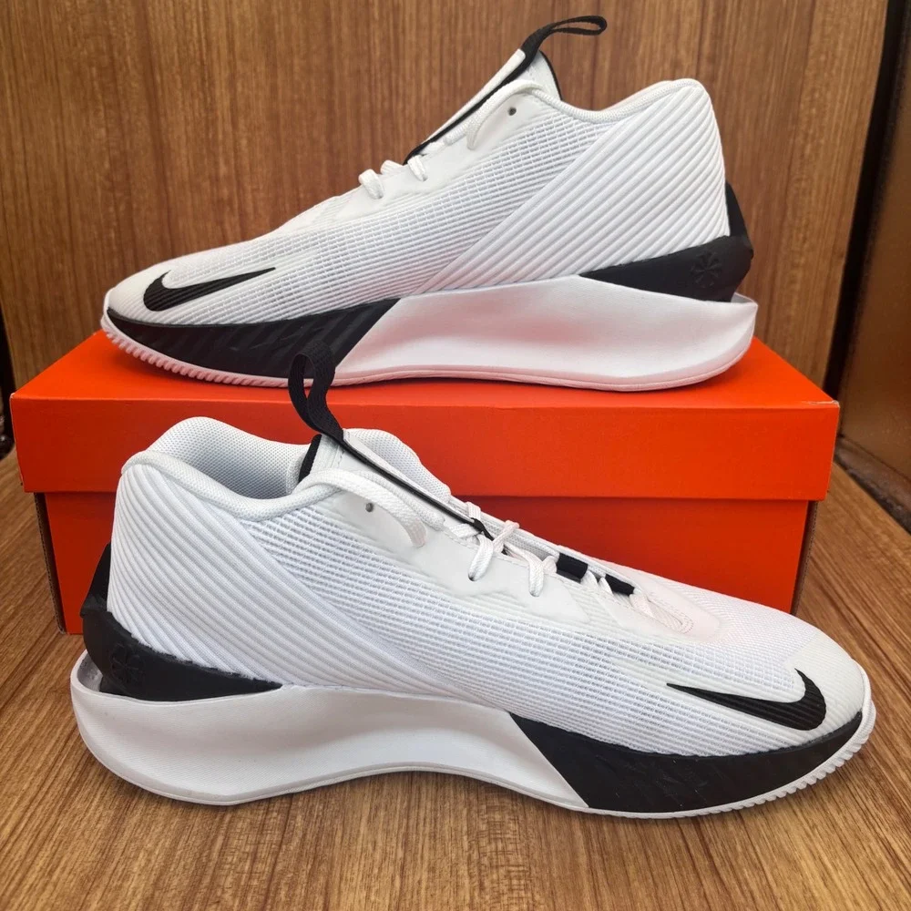 Nike G.T. Jump Academy Mens 8.5 White Black Silver FV5524-100 NEW